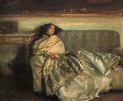 John Singer Sargent Repose oil painting reproduction